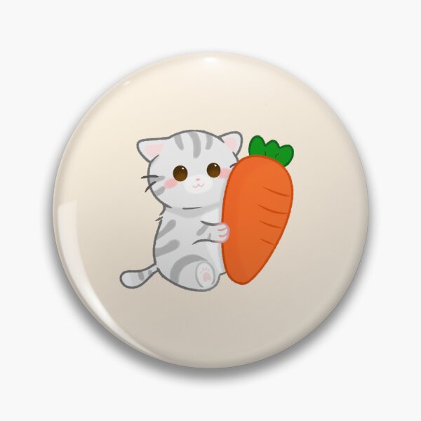 Item preview, Cat with Carrot designed and sold by takenoko-3.