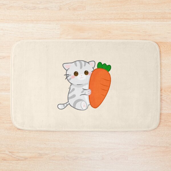 Item preview, Cat with Carrot designed and sold by takenoko-3.