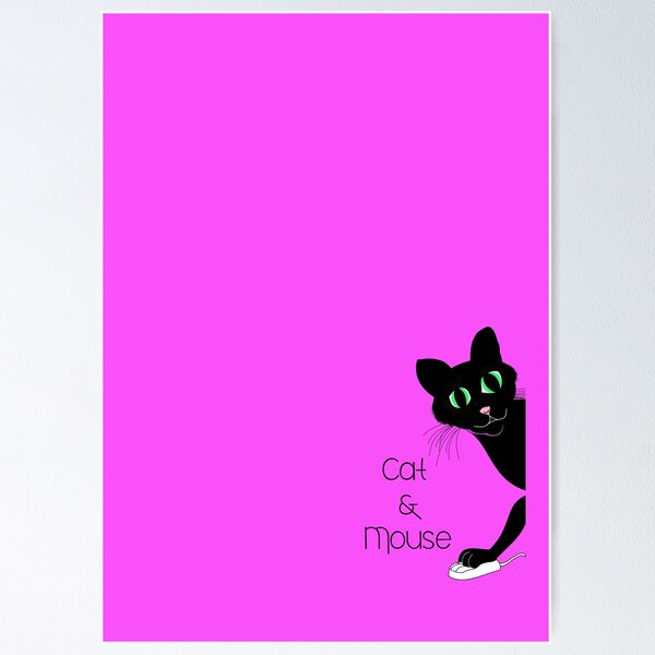 Item preview, Cat & Mouse pink design  designed and sold by MystixJack.