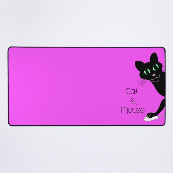Item preview, Cat & Mouse pink design designed and sold by MystixJack.