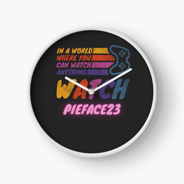 Item preview, Watch Pieface23 twitch streamer youtuber designed and sold by LAST WEEK'S STOLEN AESTHETICS.