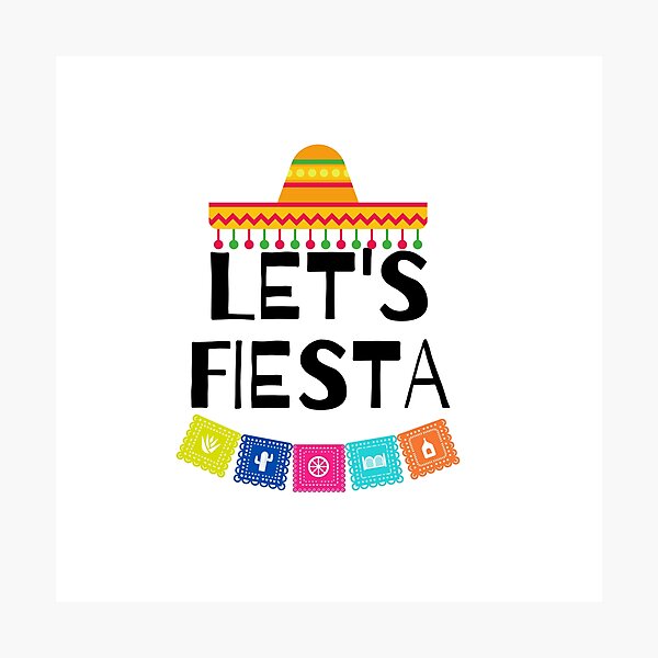 Item preview,  Lets Fiesta designed and sold by Oreo2020 Creations.