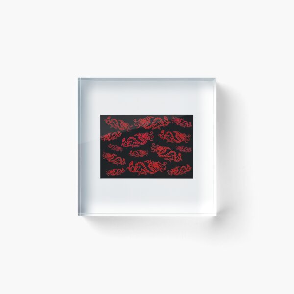 Item preview, Red Dragon Pattern designed and sold by Oh-Marsha.