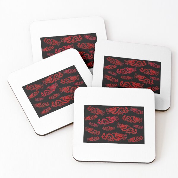 Item preview, Red Dragon Pattern designed and sold by Oh-Marsha.