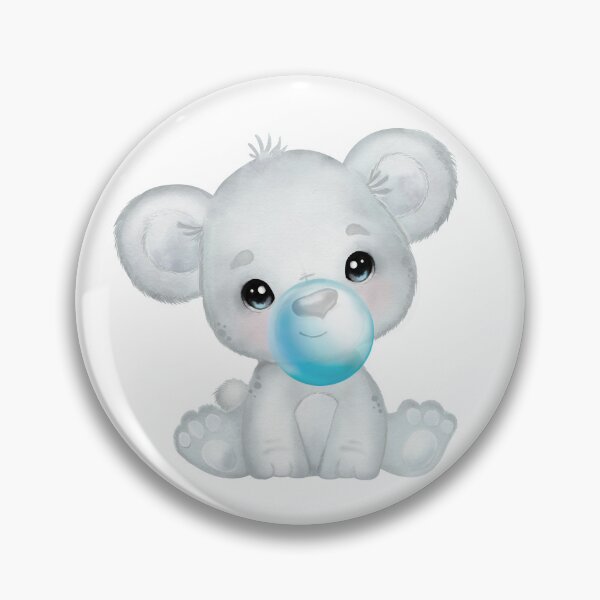 Item preview, Baby Bear Blue Bubble Gum designed and sold by MonkeyBizness.
