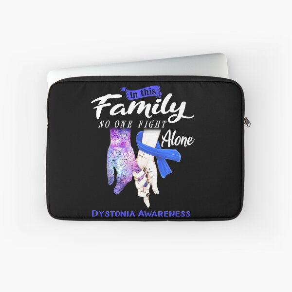 Item preview, In This Family No One Fights Alone DYSTONIA Awareness designed and sold by Mnrshirley.