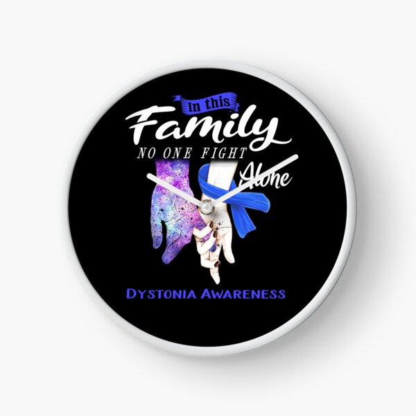 Item preview, In This Family No One Fights Alone DYSTONIA Awareness designed and sold by Mnrshirley.