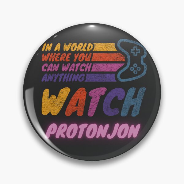 Item preview, Watch ProtonJon twitch streamer youtuber designed and sold by LAST WEEK'S STOLEN AESTHETICS.