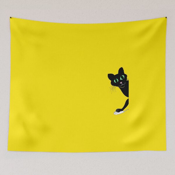 Item preview, Cat & Mouse yellow design  designed and sold by MystixJack.
