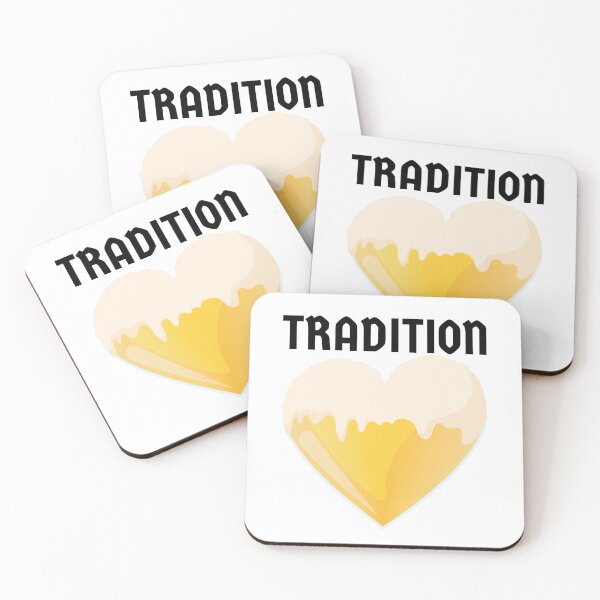 Item preview, Tradition and a heart for beer designed and sold by DZ-Merch.