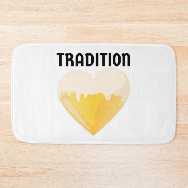 Item preview, Tradition and a heart for beer designed and sold by DZ-Merch.