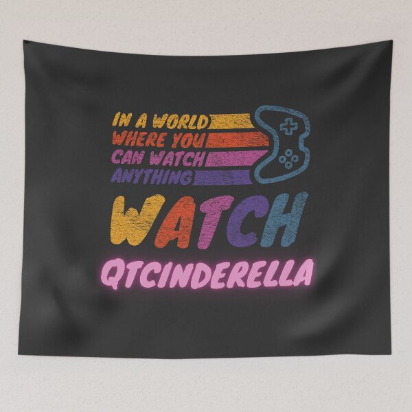 Item preview, Watch QTCinderella twitch streamer youtuber designed and sold by LAST WEEK'S STOLEN AESTHETICS.