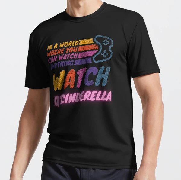 Watch QTCinderella twitch streamer r Active T-Shirt for