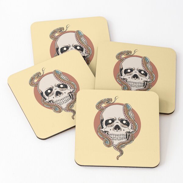 Item preview, sanke and skull designed and sold by simplife-art.