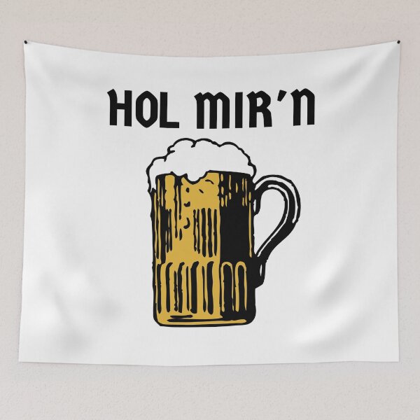 Artikelvorschau, Kopie von Kopie von Hol mir'n Bier (Klassisch-Bunt) entworfen und verkauft von DZ-Merch.