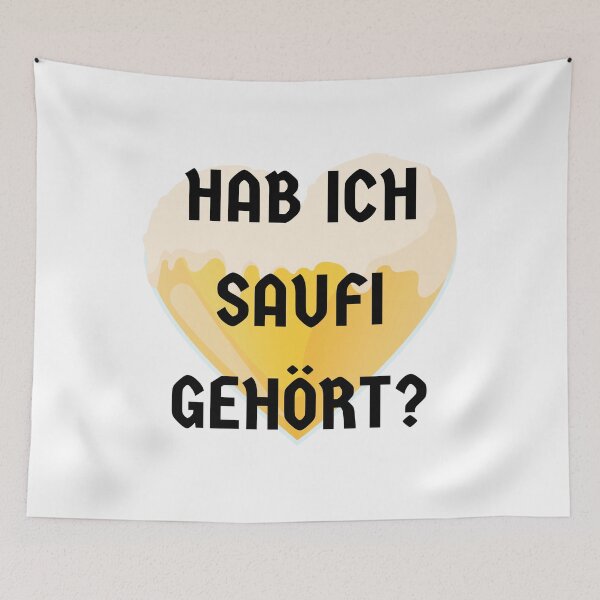 Artikelvorschau, Hab ich Saufi gehört? entworfen und verkauft von DZ-Merch.