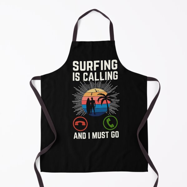 Item preview, Surfing Is Calling And I Must Go, Surfing Lover, Surfing Quote, Surfing Lover designed and sold by AMINE  ★★★★★.