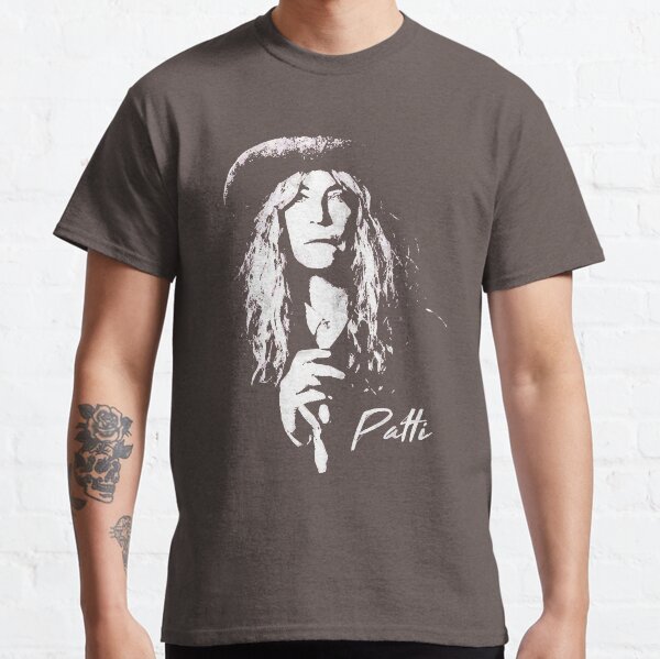 Patti Smith minimalistisch Classic T-Shirt