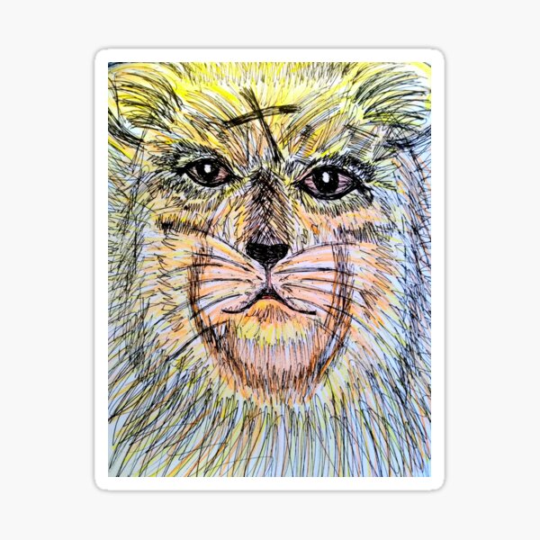 The Lion Sticker