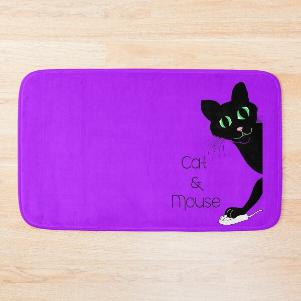 Item preview, Purple Cat & Mouse design  designed and sold by MystixJack.
