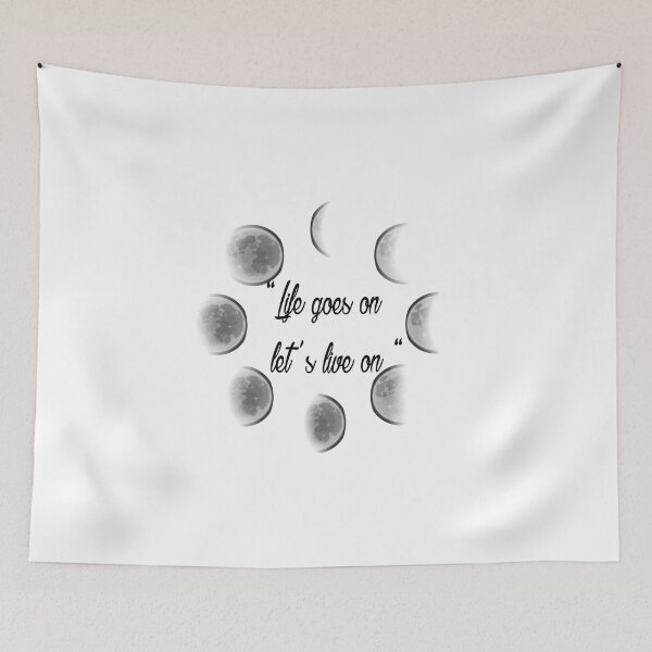 Item preview, Life goes on  let’s live on  designed and sold by ikrame-shop.