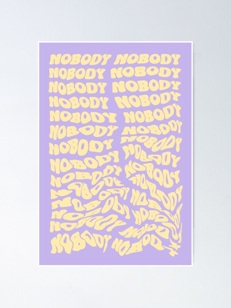 Mitski - Nobody (Lyrics)  Nobody nobody nobody 