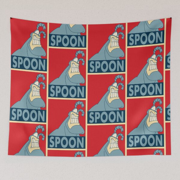 Aperçu de l'œuvre La parodie de l'affiche "Hope" Tick SPOON créée et vendue par wanderingent.