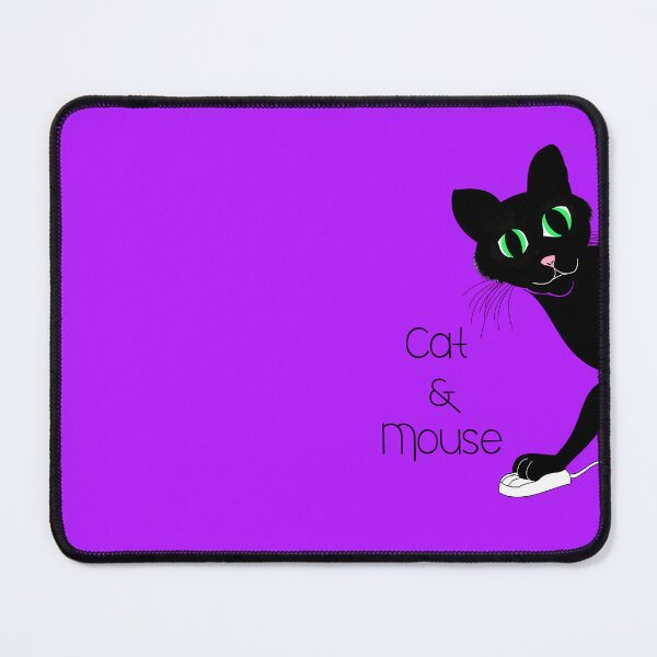 Item preview, Purple Cat & Mouse design  designed and sold by MystixJack.