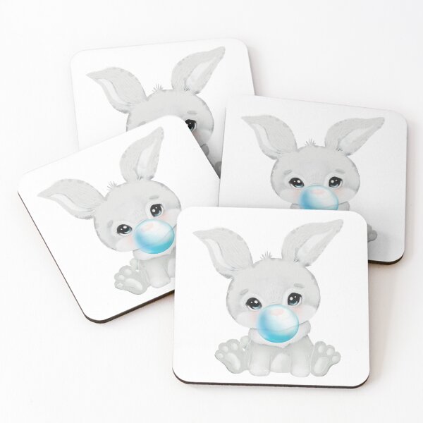 Item preview, Baby Bunny Blue Bubble Gum designed and sold by MonkeyBizness.