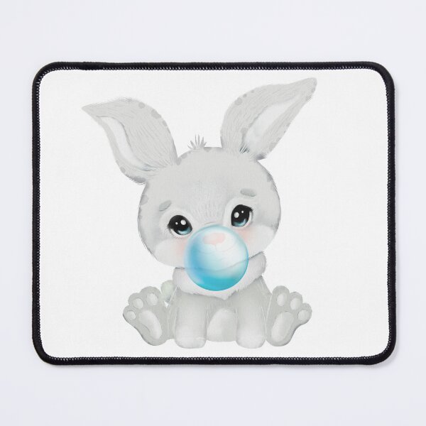 Item preview, Baby Bunny Blue Bubble Gum designed and sold by MonkeyBizness.