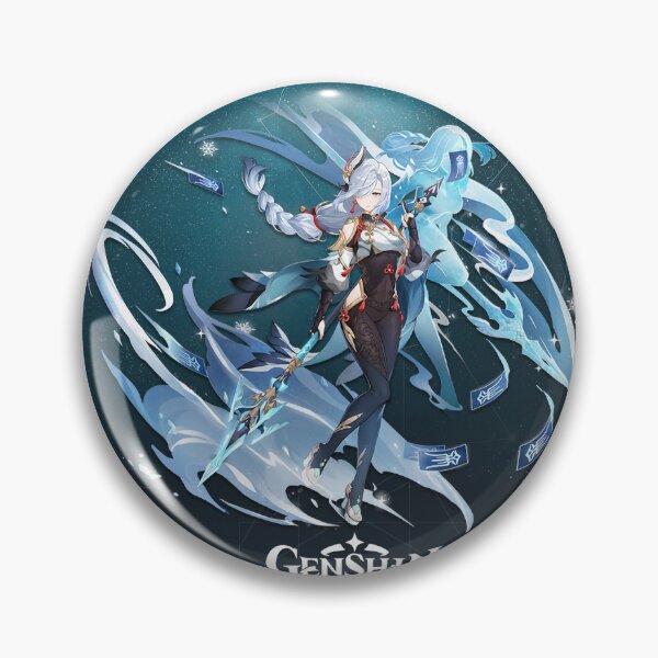 Item preview, Shenhe Cryo Character Genshin Impact designed and sold by genshinwaifus.