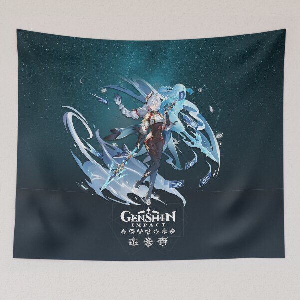 Item preview, Shenhe Cryo Character Genshin Impact designed and sold by genshinwaifus.