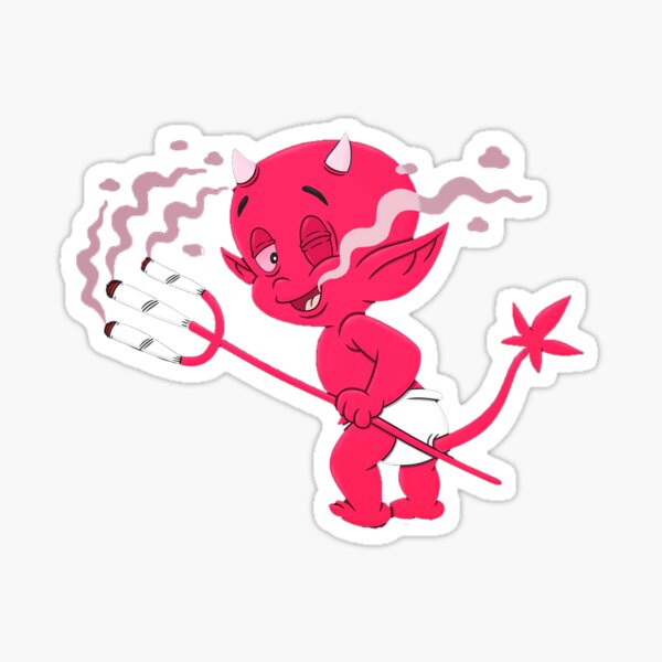 Devil Weed Stickers for Sale | Redbubble