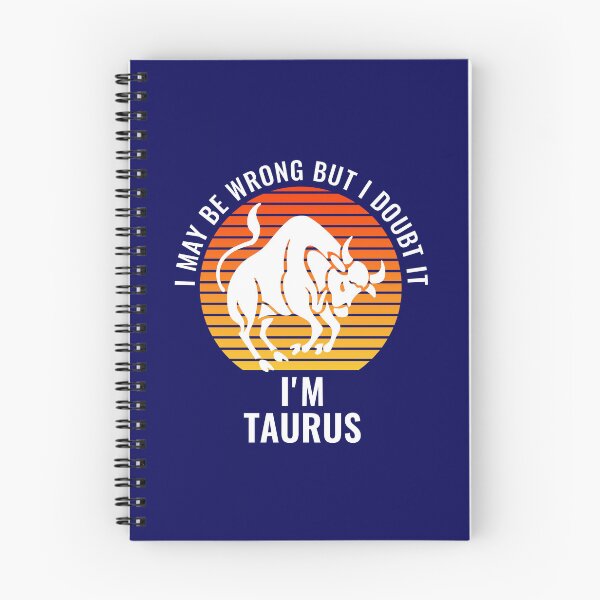 Item preview,  I May Be Wrong But I Doubt It I'm Taurus April May Birthday designed and sold by StudioTina.