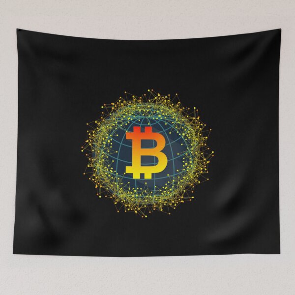 Item preview, Bitcoin, connecting designed and sold by NoGoodJuli.