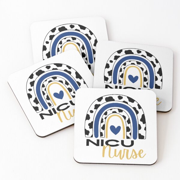 Item preview, NICU Nurse Cow Print Rainbow | Gift For Nurse | Fun NICU Nurse designed and sold by DevlynnDesigns.