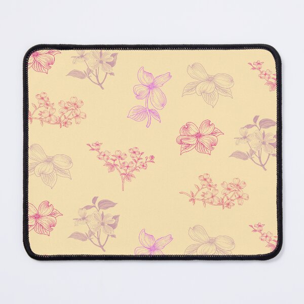 Item preview, Pink Dogwood Flower / Pink Flowering Dogwood / Pastel Colored Floral Patterns for Flower Art Lovers designed and sold by haRexia.