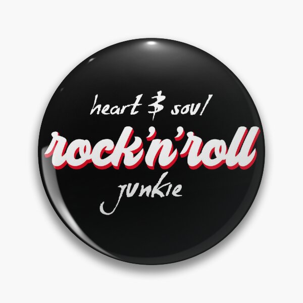 Item preview, HEART & SOUL ROCK'N'ROLL JUNKIE designed and sold by PunkyMule.