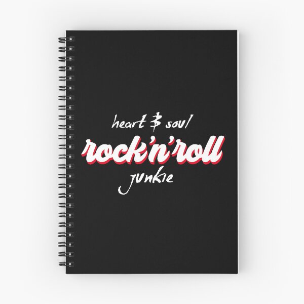 Item preview, HEART & SOUL ROCK'N'ROLL JUNKIE designed and sold by PunkyMule.