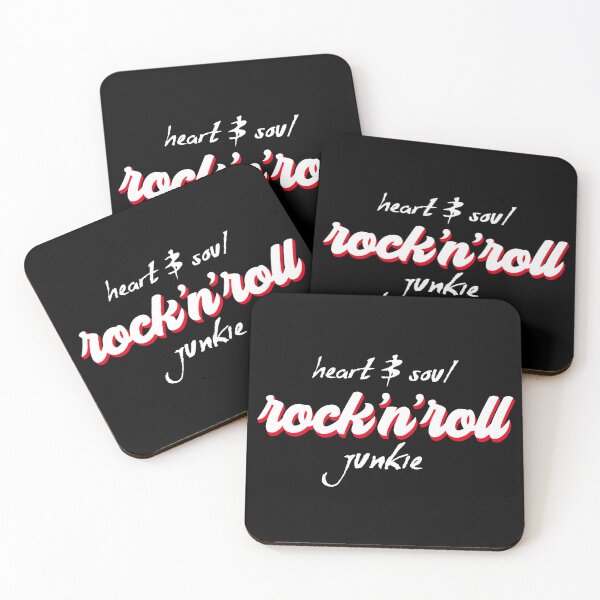 Item preview, HEART & SOUL ROCK'N'ROLL JUNKIE designed and sold by PunkyMule.