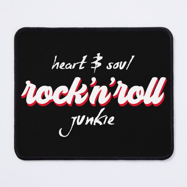 Item preview, HEART & SOUL ROCK'N'ROLL JUNKIE designed and sold by PunkyMule.