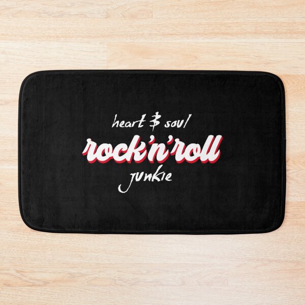 Item preview, HEART & SOUL ROCK'N'ROLL JUNKIE designed and sold by PunkyMule.
