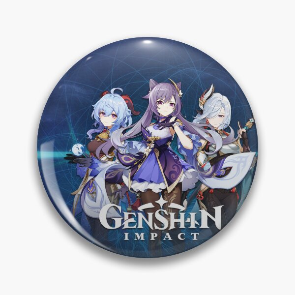 Artikelvorschau, Genshin Impact Team Blau V1 entworfen und verkauft von genshinwaifus.