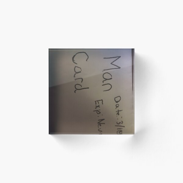 Item preview, Man Card limited edition designed and sold by MaxChicken90521.