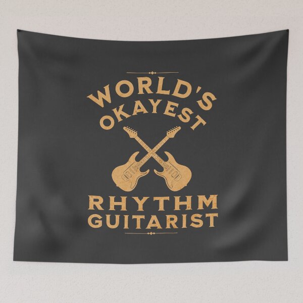 Item preview, World's Okayest Rhythm Guitarist designed and sold by bloody-L.