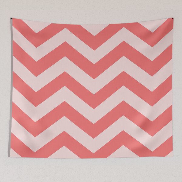 Item preview, Pink ZigZag Curved Pattern designed and sold by Yeldiz.