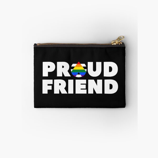 Item preview, Proud Friend Allies. LGBTQ Ally Pride designed and sold by Subtle Pride Shop.