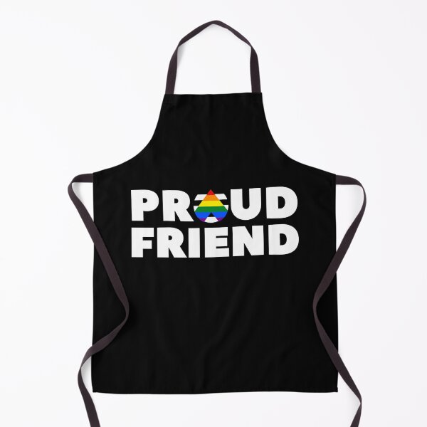 Item preview, Proud Friend Allies. LGBTQ Ally Pride designed and sold by Subtle Pride Shop.