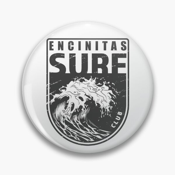 Item preview, Encinitas Surf Club California Emblem designed and sold by KrisSidDesigns.