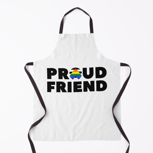 Item preview, Proud Friend Allies. LGBTQ Ally Pride designed and sold by Subtle Pride Shop.